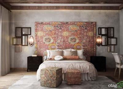 اتاق خواب به سبک روستیک با نحوه انتخاب و چینش وسایل مناسب
