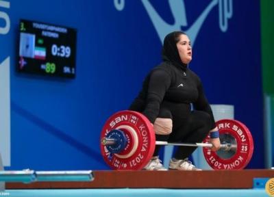 قوی ترین وزنه بردار زن ایران را بشناسید